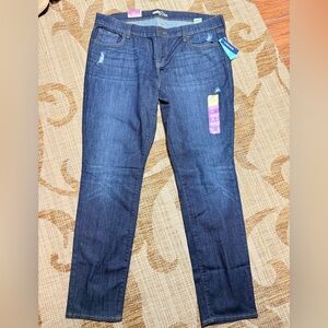 OLD NAVY Diva jeans - BNWT size 14 straight skinny standard
